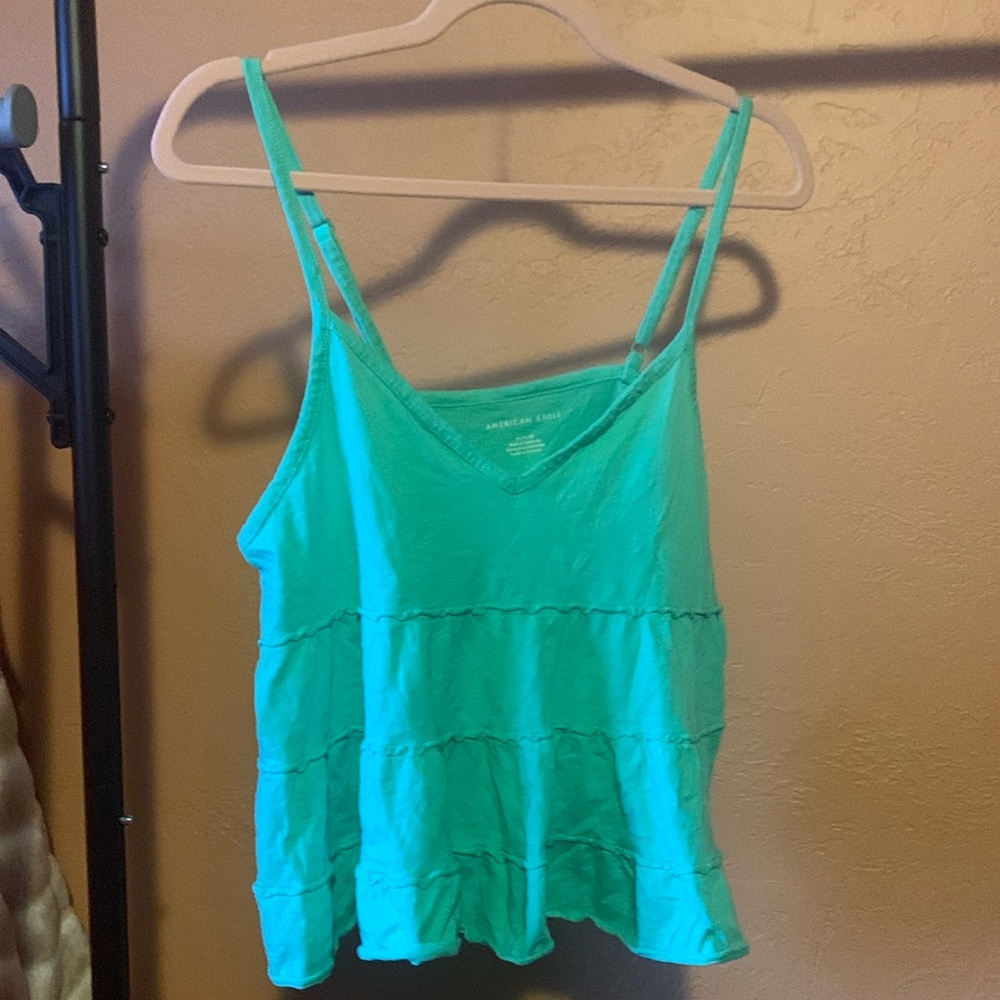 American eagle ruffle cami